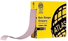 ATLAS  180 KUM SÜNGER RULO ZIMPARA  ENİ :11.5 CM BOY:  1 MT