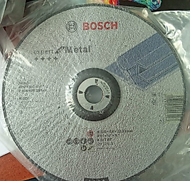 BOSH BOMBELİ METAL KESME DİSKİ GRİ 230MMX6X22.23